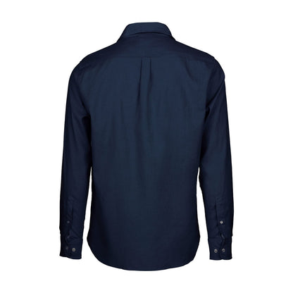 SANTORINI LINEN SHIRT | NAVY