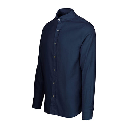 SANTORINI LINEN SHIRT | NAVY