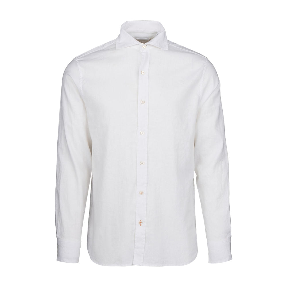 SANTORINI LINEN SHIRT | WHITE