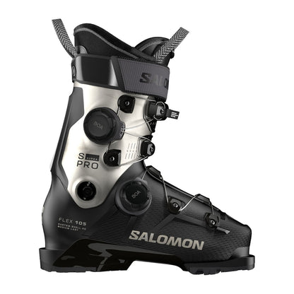Salomon Womens S/Pro Supra Dualboa 105W Ski Boots in Black Color