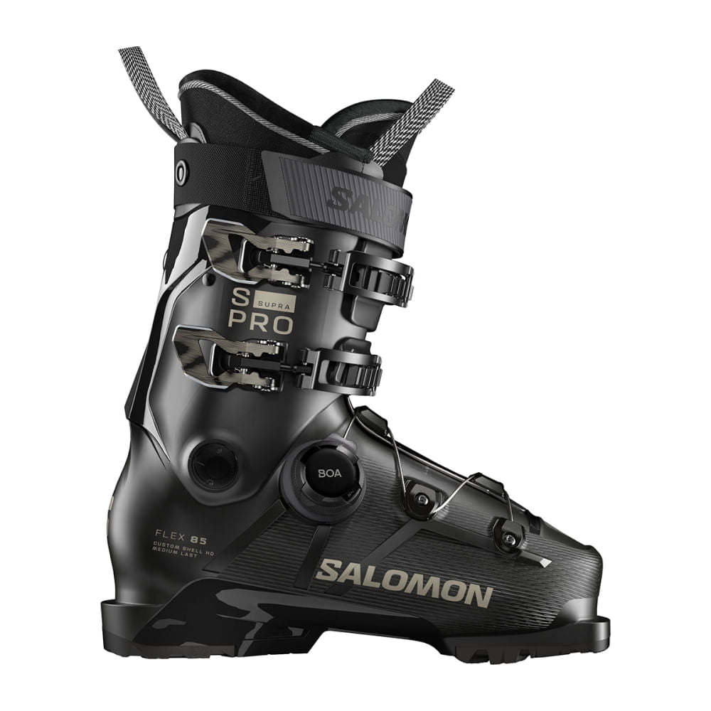 Salomon Womens S/Pro Supra BOA 85 W Ski Boots in Black Color