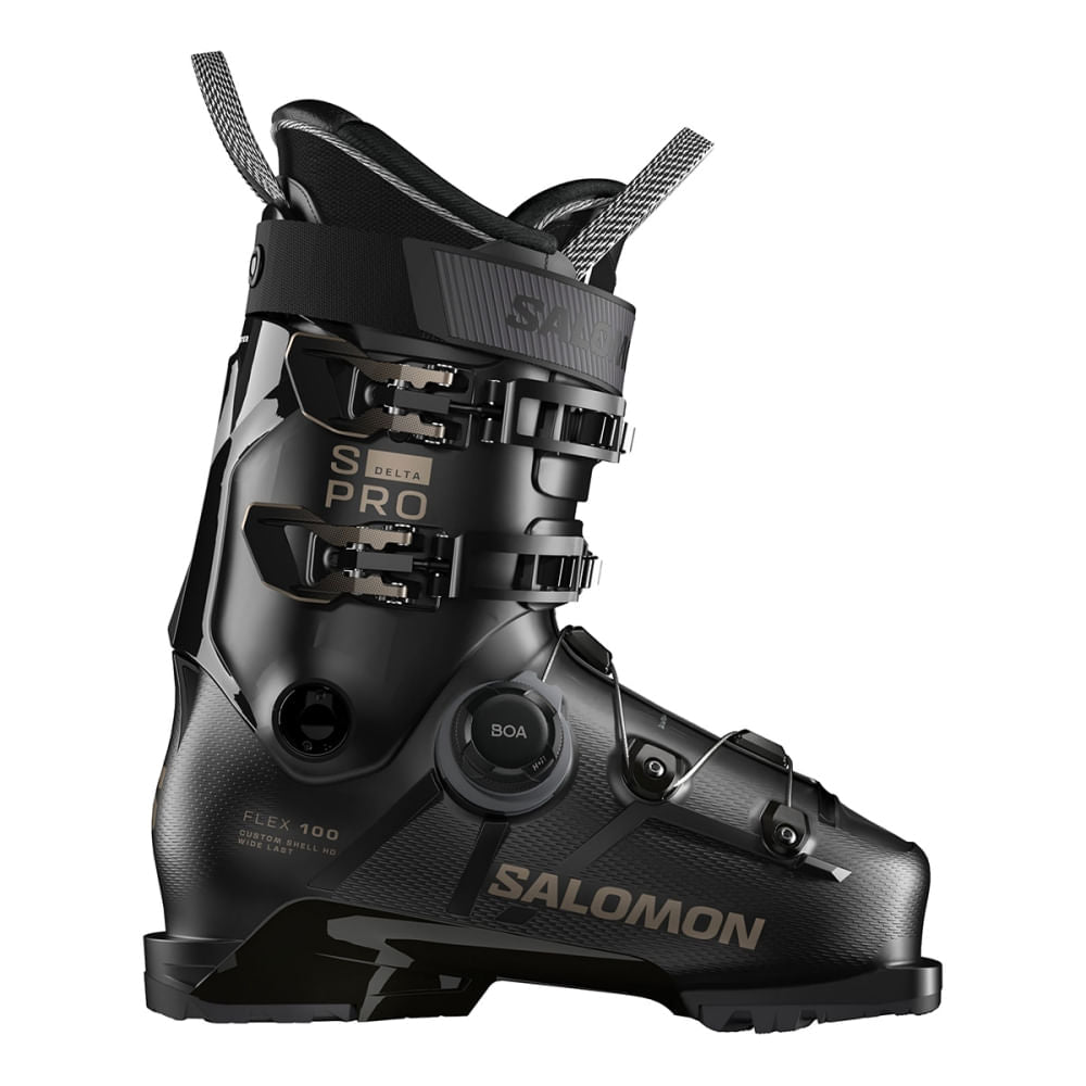 Salomon Mens S/Pro Delta BOA 100 GW Ski Boots in Black Color