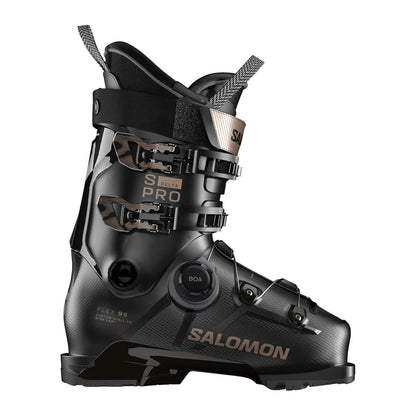 Salomon Womens S/Pro Delta BOA 95 W GW Ski Boots in Black Color