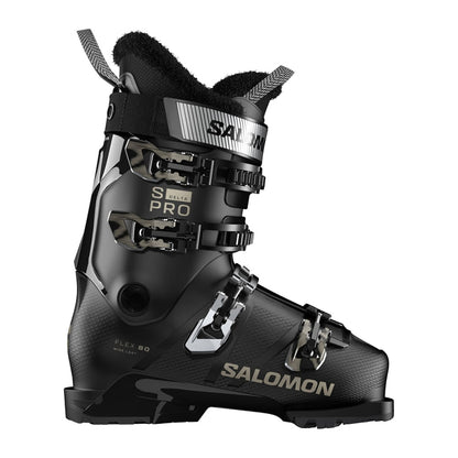 Salomon Womens S/Pro Delta 80W Ski Boots in Black Color