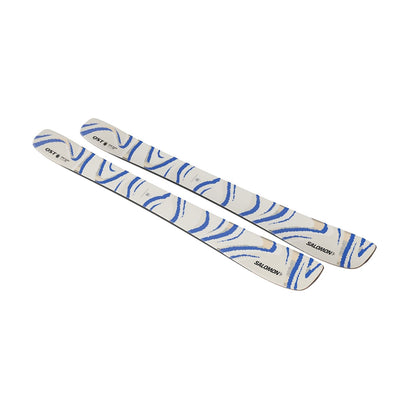 Salomon Unisex NQST 106 Almond Milk Skis in White Color