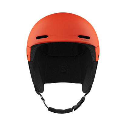 Salomon Husk Kids Cherry Tomato Skiing & Snowboarding Helmets in Red Color