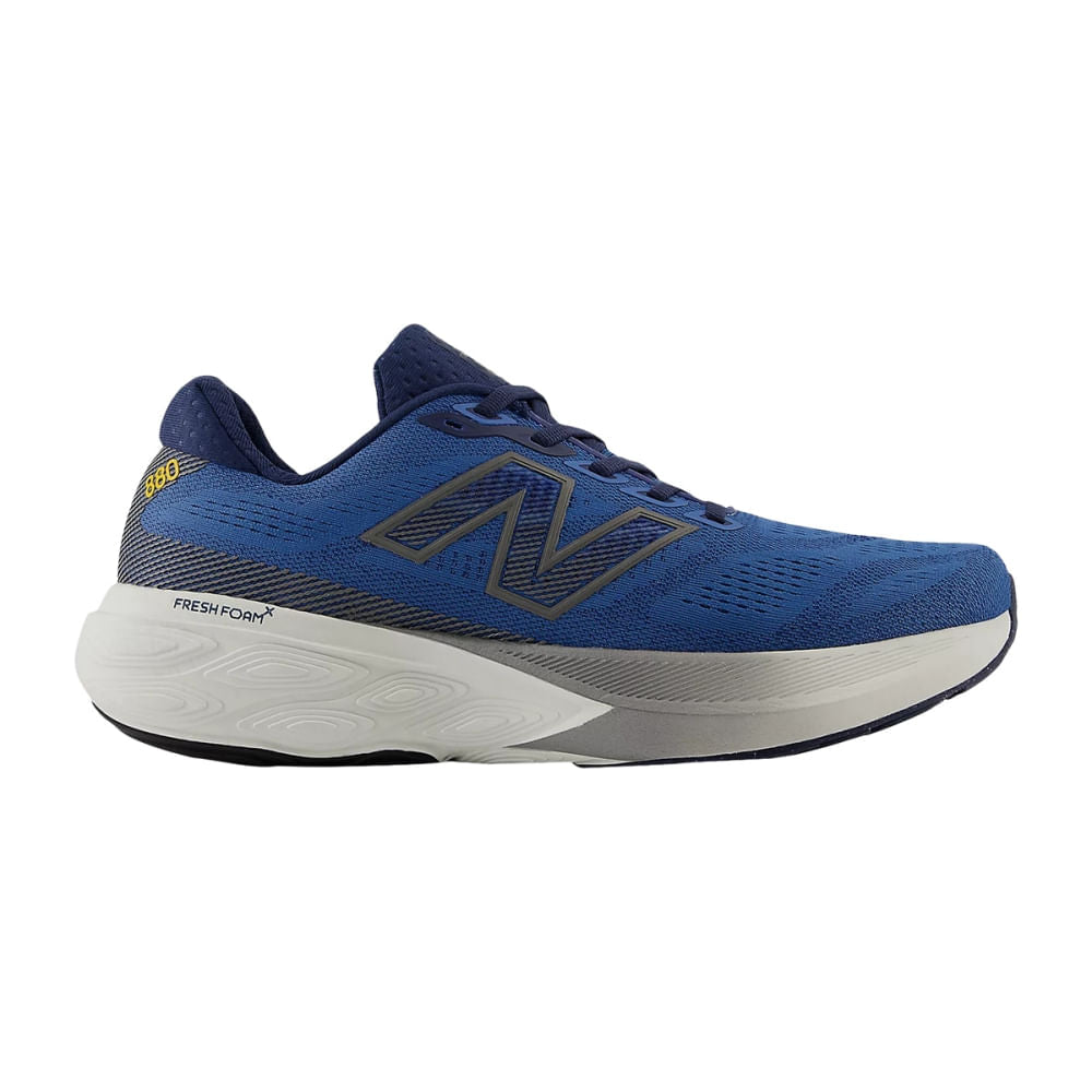 New Balance Mens 880V15 Running Shoes in Blue Color