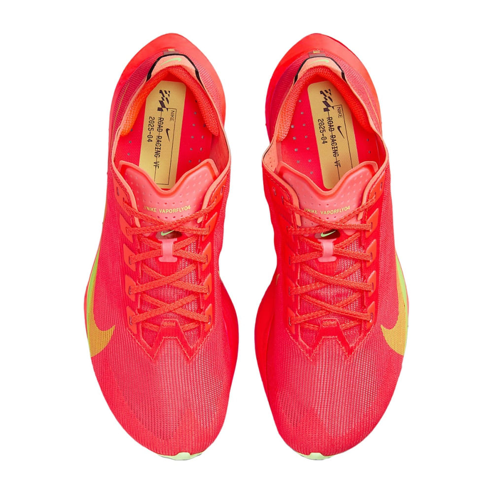 Nike Womens Zoomx Vaporfly 4 Running Shoes in Red Color