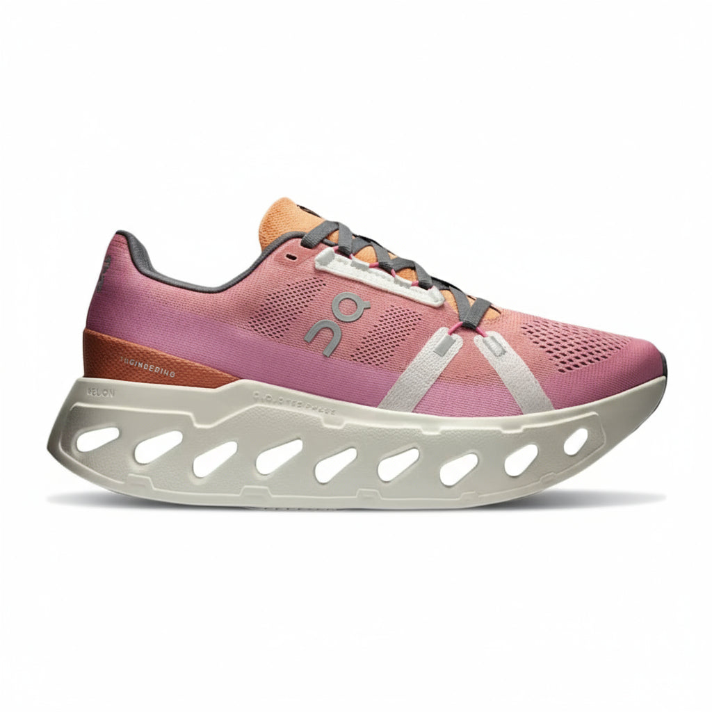 On Womens Cloudeclipse Running Shoes in Orange Color