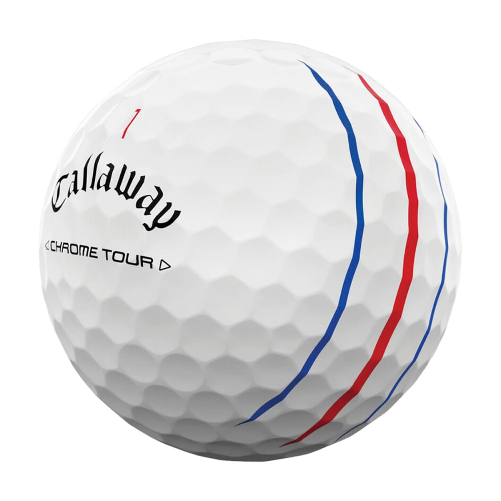 Callaway Golf Chrome Tour Trpl Trk 24 Golf Balls in White Color
