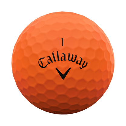 Callaway Golf Supersoft Matte 25 Golf Balls in Orange Color