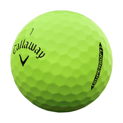Callaway Golf Supersoft Matte 25 Golf Balls in Green Color