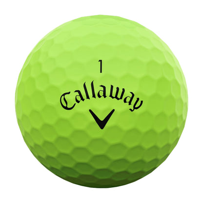 Callaway Golf Supersoft Matte 25 Golf Balls in Green Color