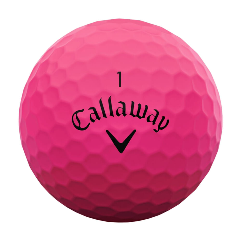 Callaway Golf Supersoft Matte 25 Golf Balls in Pink Color