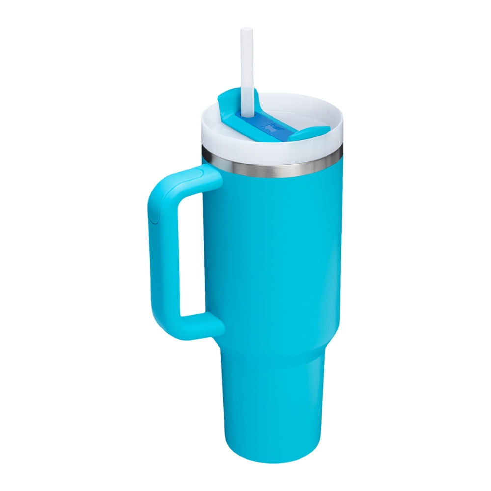Stanley Cup Quencher H2.O Flowst 40 Water Bottles in Blue Color