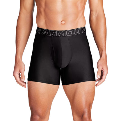Under Armour Mens Ua Perf Tech Solid 6In Underwear in Black Color