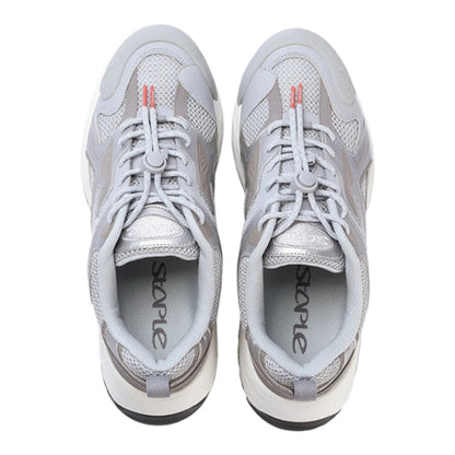 Staple Mens X-1 Sneakers in Grey Color