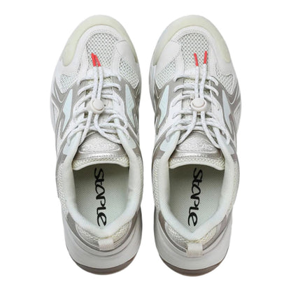 Staple Mens X-1 Sneakers in White Color