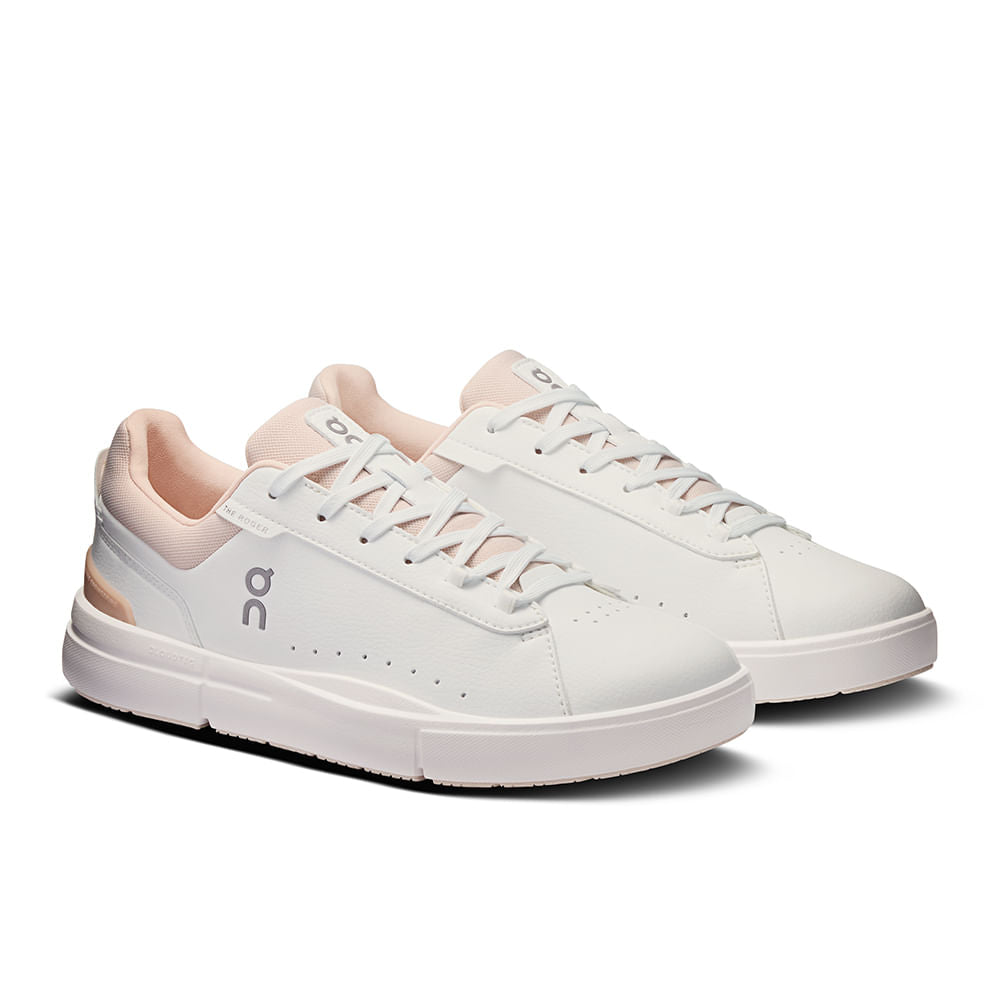 On Womens The Roger Advantage W Tennis Shoes in White Color