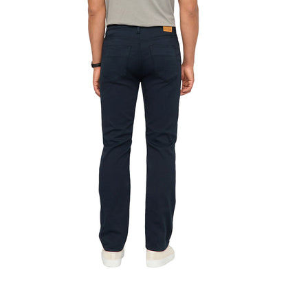 Duer Mens No Sweat Straight Pants in Blue Color