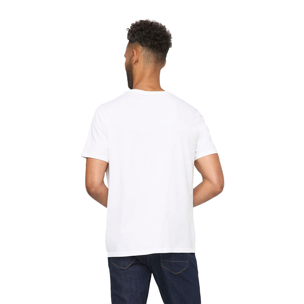Duer Mens Purepima Tee Tops in White Color