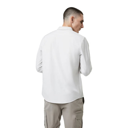 Vuori Mens L/S Bridge Button Down Tops in White Color