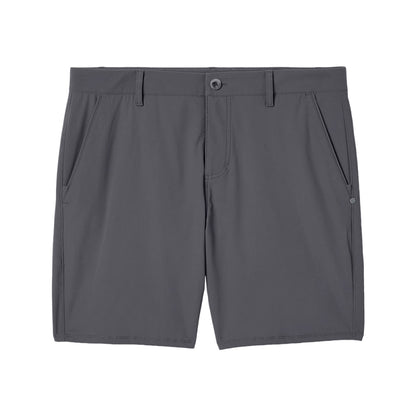 Vuori Mens Meta Short 8In Shorts in Grey Color