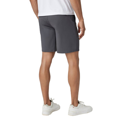 Vuori Mens Meta Short 8In Shorts in Grey Color
