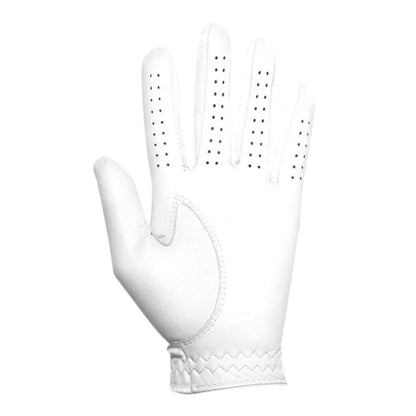 Footjoy Mens Sofjoy Glove Rh Golf Gloves in White Color