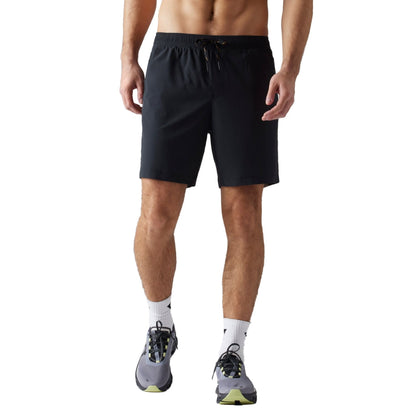 Rhone Mens 7In Pursuit Short Line Shorts in Black Color