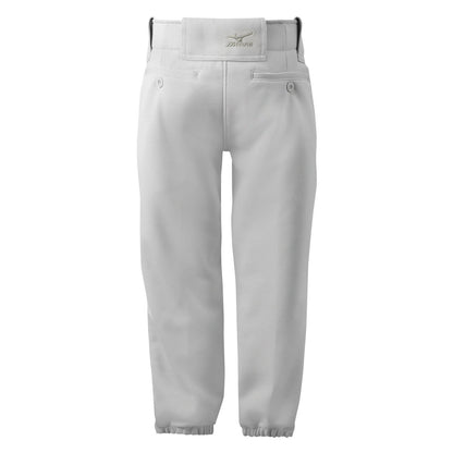 BELTED SOFTBALL PANTS | GREY