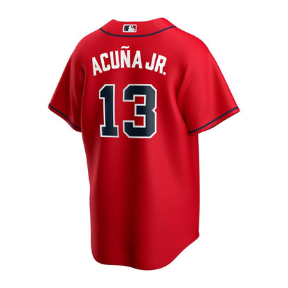 ACUNA JR ATL HM N&N SS | RED