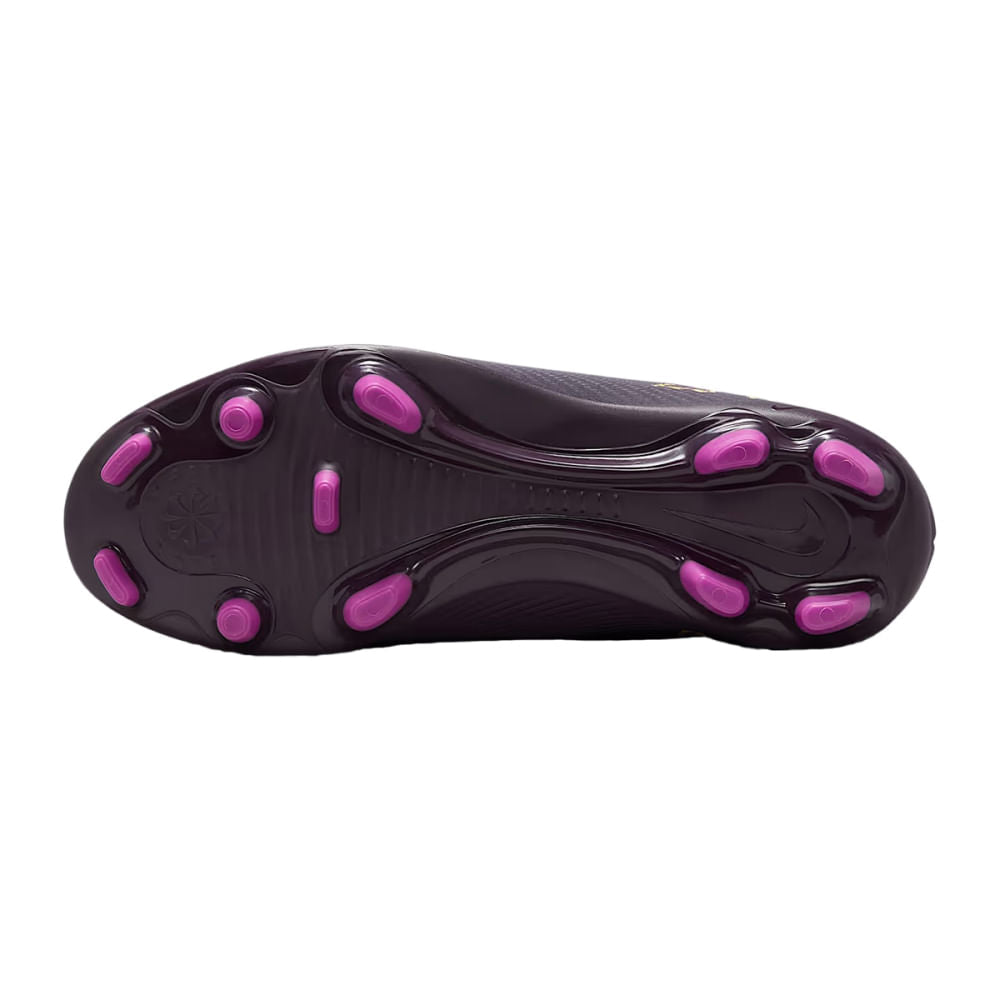 Nike Kids Mercurial superfly 10 Cl MG Hi Soccer Cleats in Purple Color
