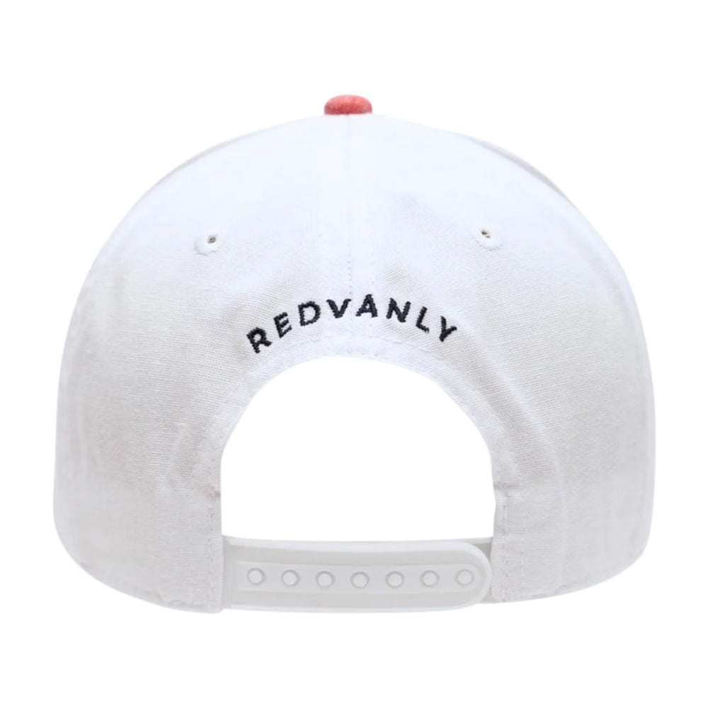 Redvanly Unisex New York R 5 Panel Snpbk Hats in White Color