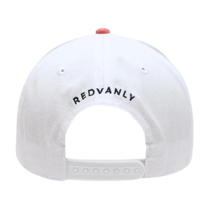 Redvanly Unisex New York R 5 Panel Snpbk Hats in White Color
