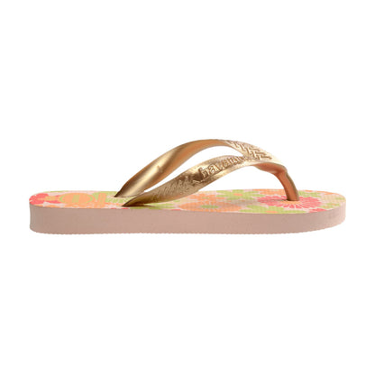 Havaianas Kids Flores Sandal Flip-Flops in Multi Color