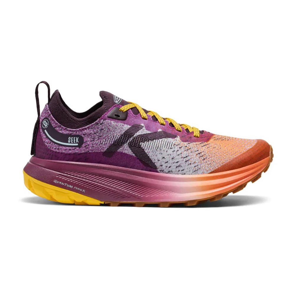 Keen Mens Seek Trail Running Shoes in Purple Color