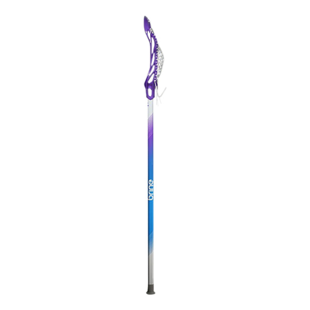 Brine Womens Krown Rise Stk Lacrosse Sticks in Purple Color