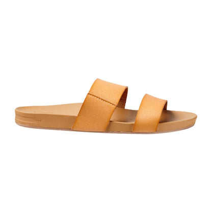 Reef Womens Cushion Vista Flip-Flops in Brown Color