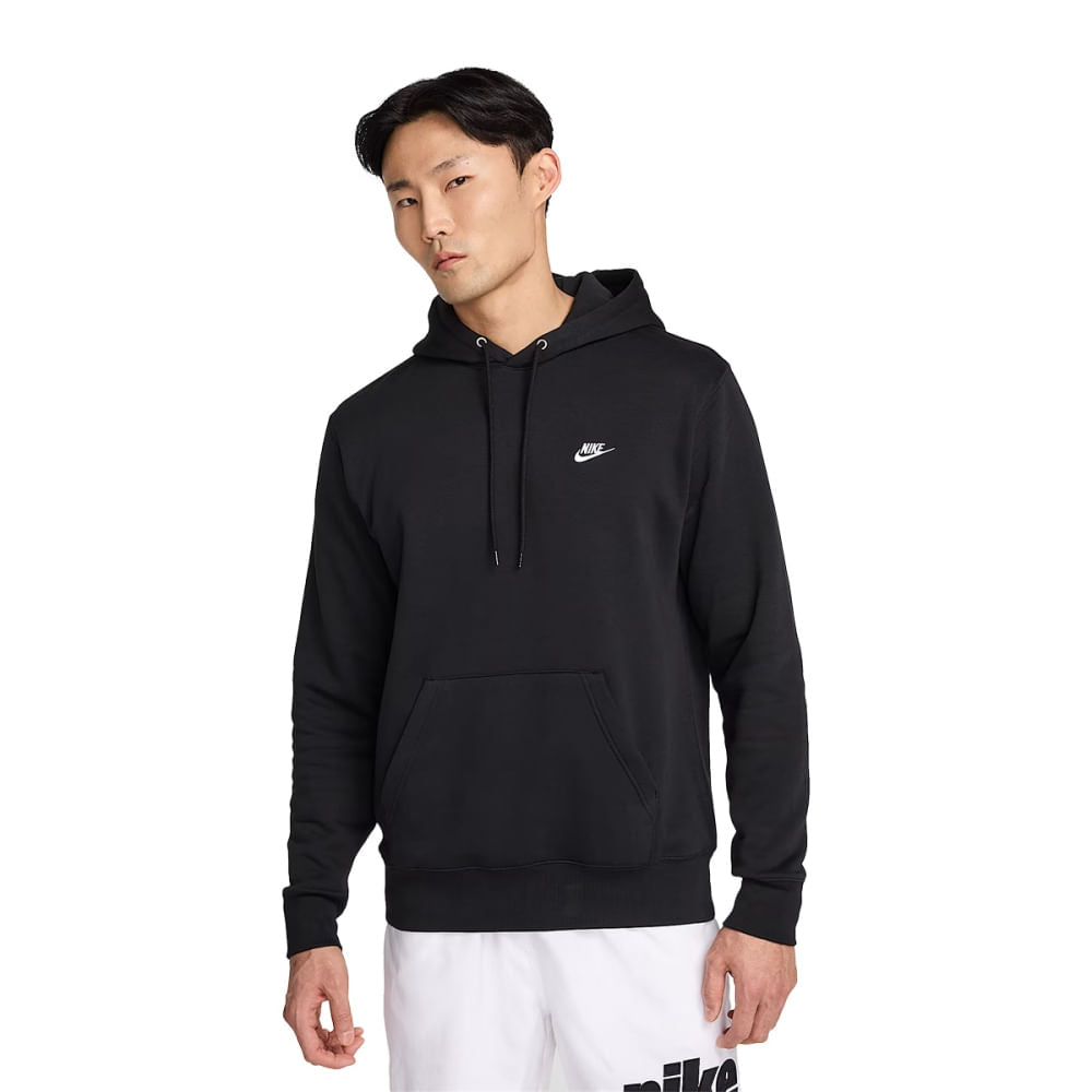 M CLUB PULL OVER FLEECE | 010-BLACK/