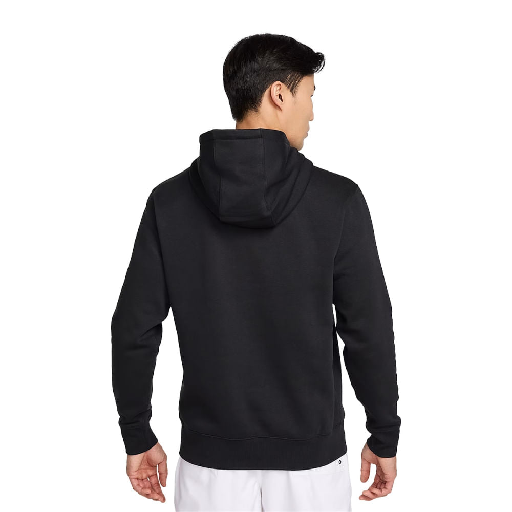 M CLUB PULL OVER FLEECE | 010-BLACK/