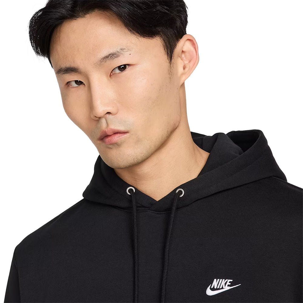 M CLUB PULL OVER FLEECE | 010-BLACK/