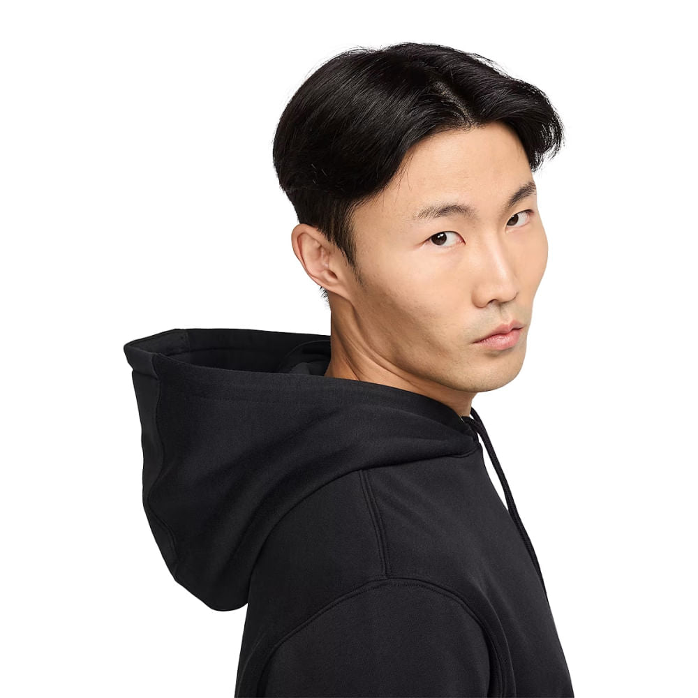 M CLUB PULL OVER FLEECE | 010-BLACK/