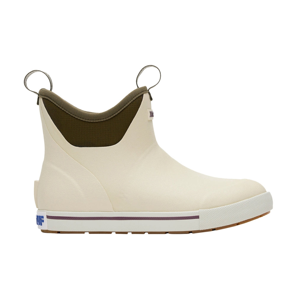 Xtratuf Womens Ankle Deck Boot 6In Camp Boots in White Color