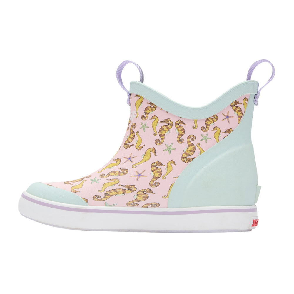 Xtratuf Baby Ankle Deck Boot in Pink Color