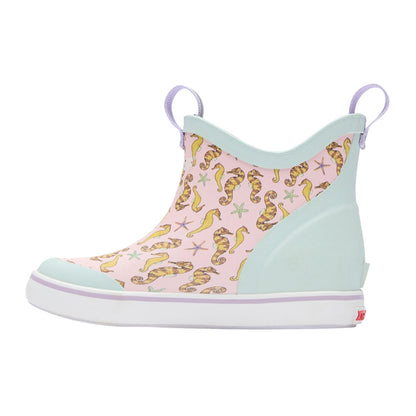 Xtratuf Baby Ankle Deck Boot in Pink Color