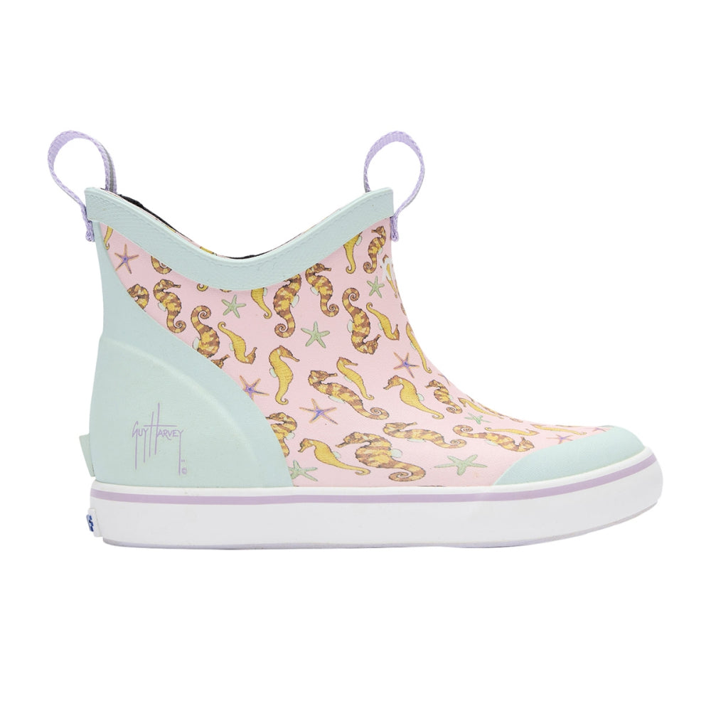 Xtratuf Baby Ankle Deck Boot in Pink Color