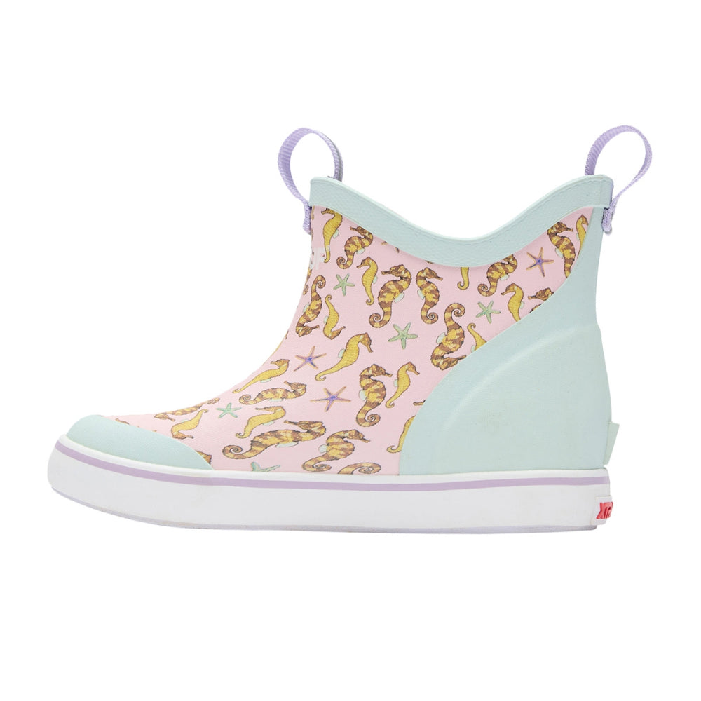 Xtratuf Baby Ankle Deck Boot in Pink Color