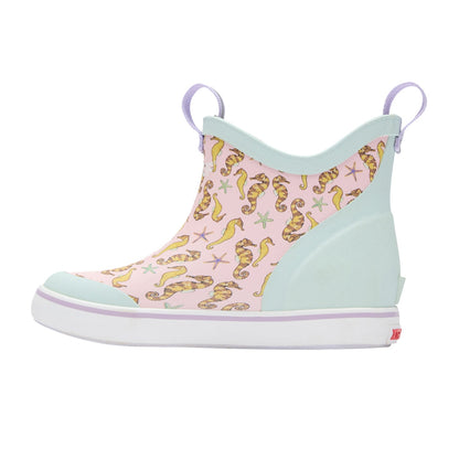 Xtratuf Baby Ankle Deck Boot in Pink Color
