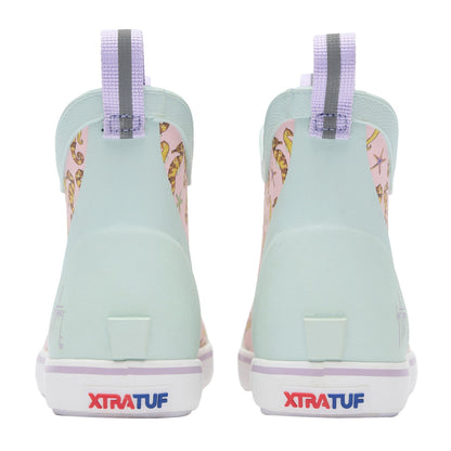 Xtratuf Baby Ankle Deck Boot in Pink Color